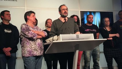 Antonio Baños valora la situació de la negociació