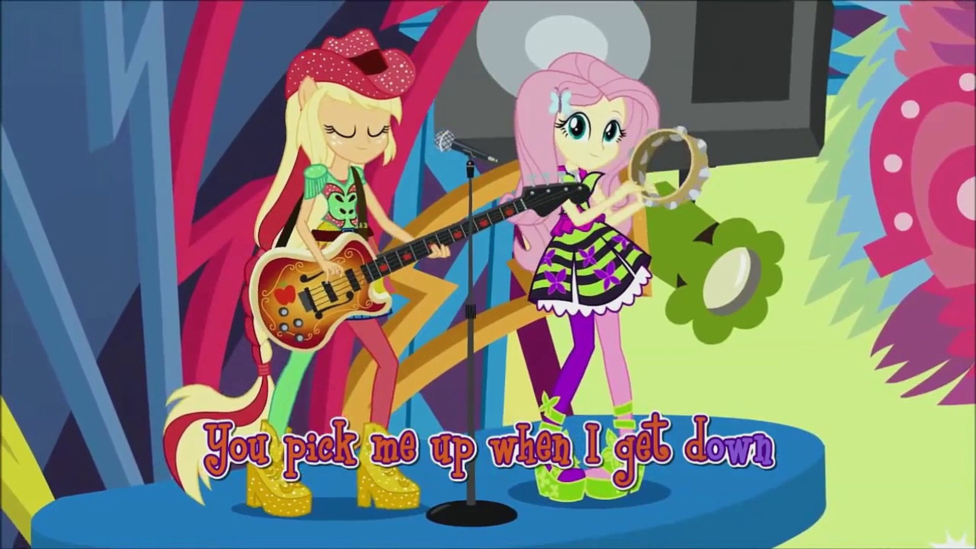 MLP Equestria Girls Rainbow Rocks Friendship Through the Ages SING ALONG