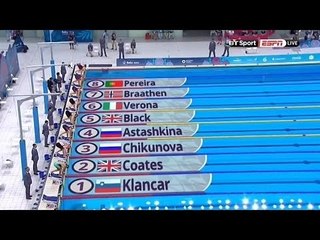 Baku 2015: Layla Black 200m Breaststroke- Bronze Medal