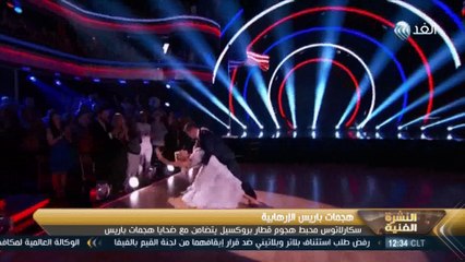 الجندي محبط هجوم قطار بروكسل يتضامن مع ضحايا باريس