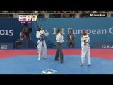 Baku 2015: Charlie Maddock's Gold Medal match- Taekwondo