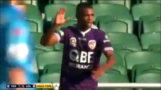 Perth Glory v Adelaide United 3 1. All Goals & Highlights. A League 25/10/2015