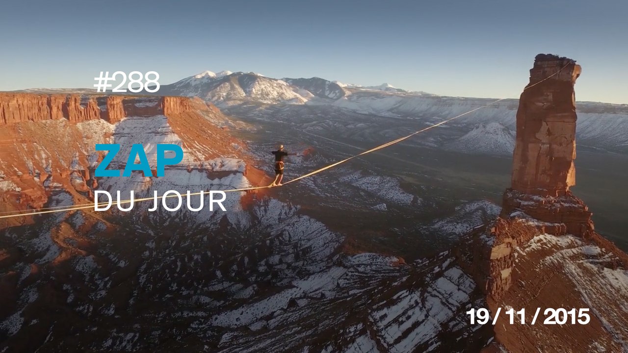 ZAP DU JOUR #288 : Quand tu freines trop tard... / La force est avec lui... / Across the Sky - Camp 4 Collective /