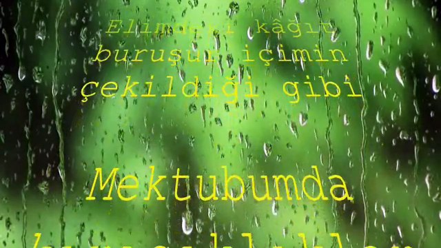 ŞİİR :BEN SANA YAZARKEN HEP AĞLARIM CAN (BOJİDAR ÇİPOF)