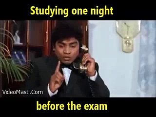 Exam Ke Ek Din Pahle Ki Padhai Ka Natija - Very Funny