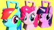 My Little Pony Case Pinkie Pie Rainbow Dash & Twilight Sparkle Hair Case MLP RADZ Surprise