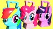 My Little Pony Case Pinkie Pie Rainbow Dash & Twilight Sparkle Hair Case MLP RADZ Surprise