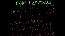 Adjoint of Matrices