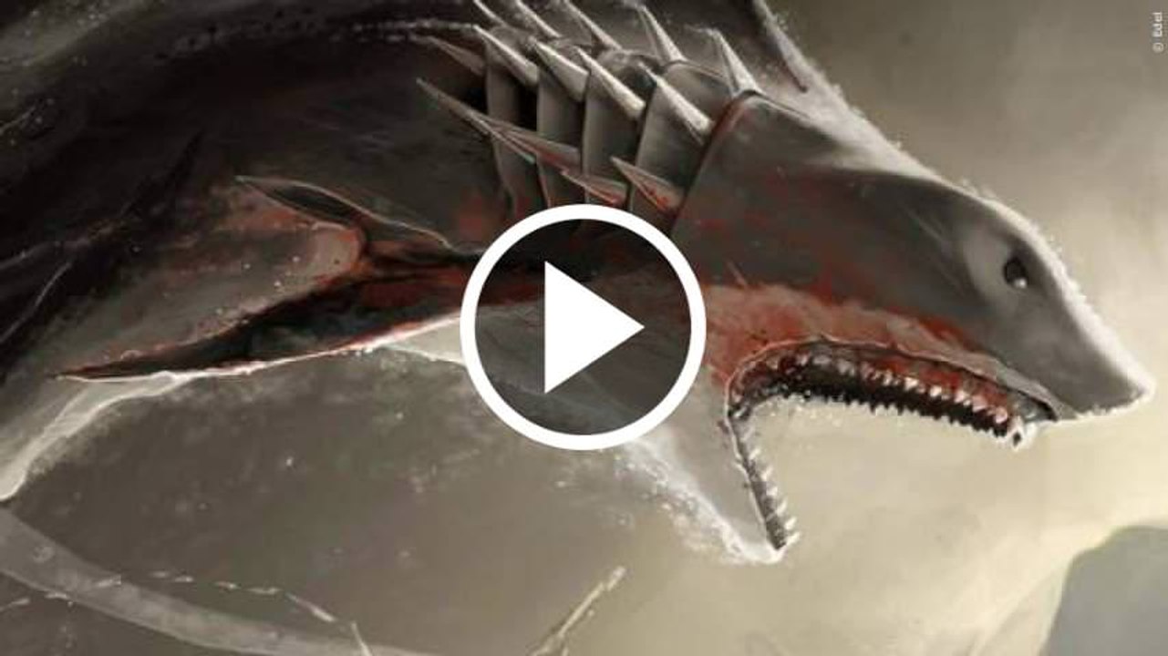 Sharktopus Vs. Pteracuda Clip Bananenboot (deutsch)
