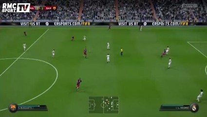 FIFA 16 - Real-Barça : le vilain pointu de Suarez (1-2)