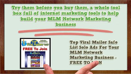 Free Trial Marketing Tool Leads For MLM Network Marketing Business