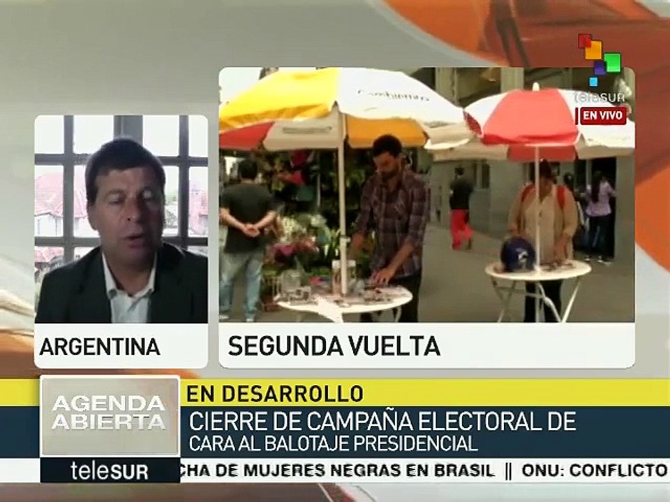 Argentina: Candidatos presidenciales realizarán cierres de campaña