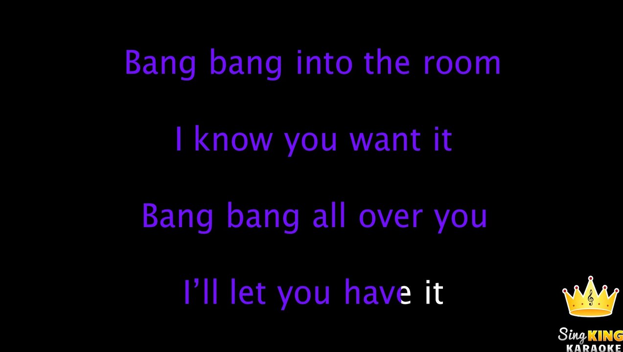 Jessie J, Ariana Grande and Nicki Minaj - Bang Bang (Karaoke Version)