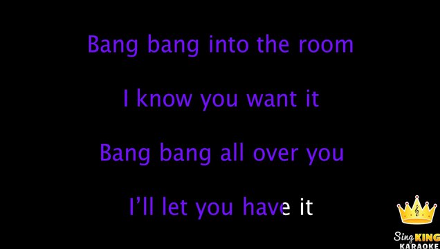 Jessie J, Ariana Grande and Nicki Minaj - Bang Bang (Karaoke Version)
