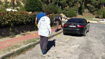 Manavgat Adliyesi yanında Kurşun yağdırdı