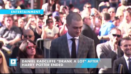 Daniel Radcliffe "Drank a Lot" After Harry Potter Ended