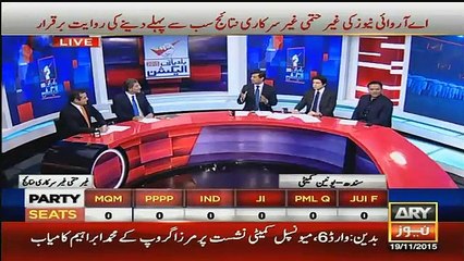 Baldiyati Intikhabat 2015 On Ary News – 19th November 2015 7 To 8