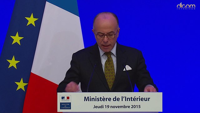 Déclaration de M. Bernard Cazeneuve du 19 novembre 2015