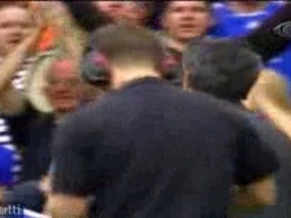 Mourinho Cheering For The Fans & Players