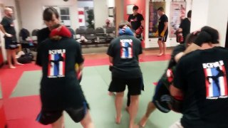 Muay Thai class in downtown Toronto - Evoke Martial Arts & Kickboxing