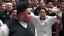 Le Wesley college, l'ancienne école de Jonah LOMU à auckland lui rend hommage avec un dernier haka.