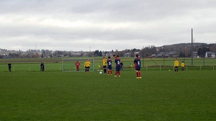 15/11/2015 U13IP - RUS Givry (Minute de silence en hommage aux victimes du 13/11/15)