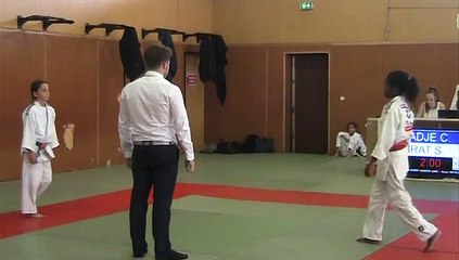 Claire au tournoi de Brive Corrèze - Finale - Novembre 2015