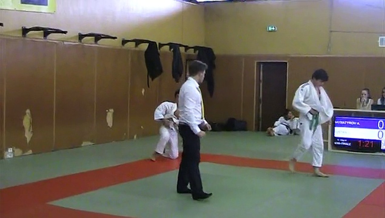 Jocelin au tournoi de Brive Corrèze - 1/2 finale - Novembre 2015