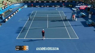 Jeremy Chardy vs Andreas Seppi Australian Open 2015 2nd Round Highlights HD