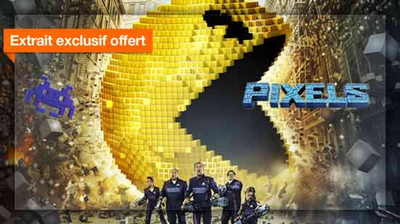 Pixels : extrait exclusif offert