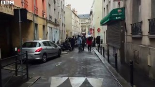 On the streets around the Paris St Denis raids - Daily News
