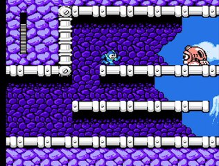 Mega Man 4 skull man stage