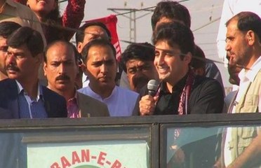 Bilawal Bhutto Zardari in Thatta 15/11/15