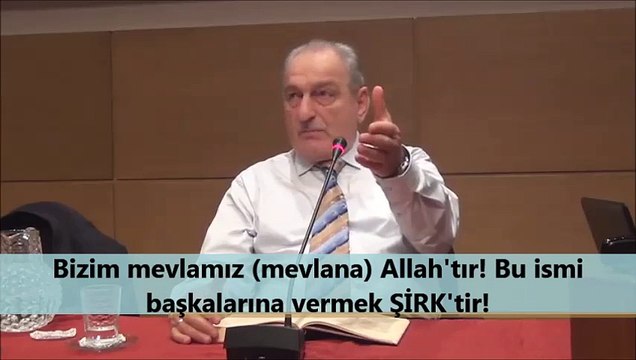 Bayraktar Bayraklı mevla demek şirktir