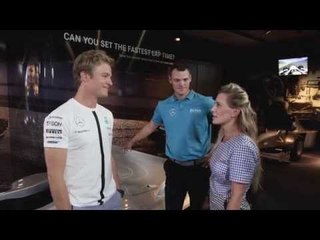 Mercedes-Benz Golf Perfect Drive: Rosberg Vs. Kaymer - Driving Simulator