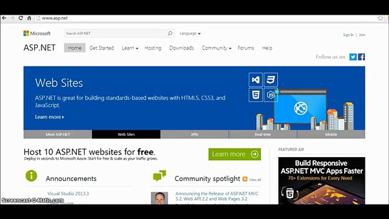 ASP.NET Web Forms website