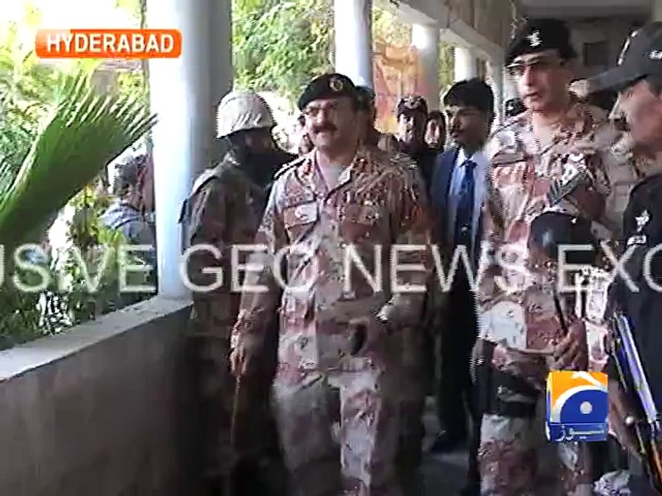 LG polls: DG Rangers reviews security at Sindh polling stations