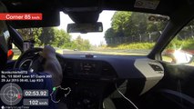 Sub-8 BTG Nürburgring: SEAT Leon Cupra ST 280 chases BMW M3 E36 track car