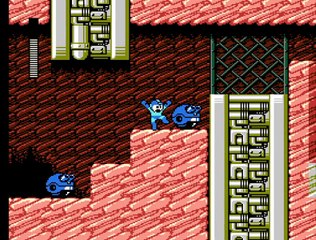 Mega Man 4 Drill man stage