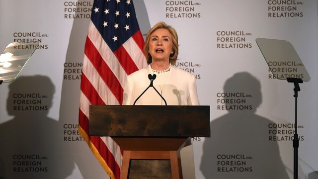 Hillary Clinton's foreign policy speech in less than 3 minutes