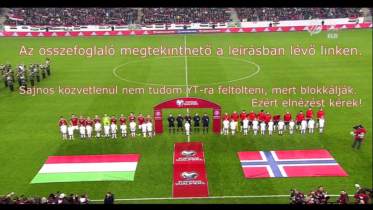 Magyarország 2-1 Norvégia | 15 perc | EB Pótselejtező Visszavágó | 2015.11.15