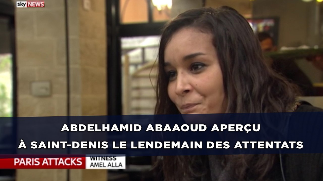 Abdelhamid Abaaoud aperçu à Saint-Denis le lend...