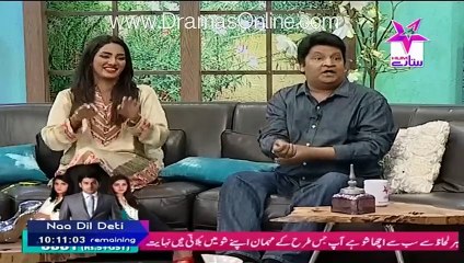 Omer Shareef Shared The Funny Incident Of Matira On Show