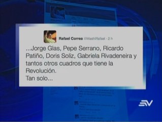 Los candidatos que propone Rafael Correa