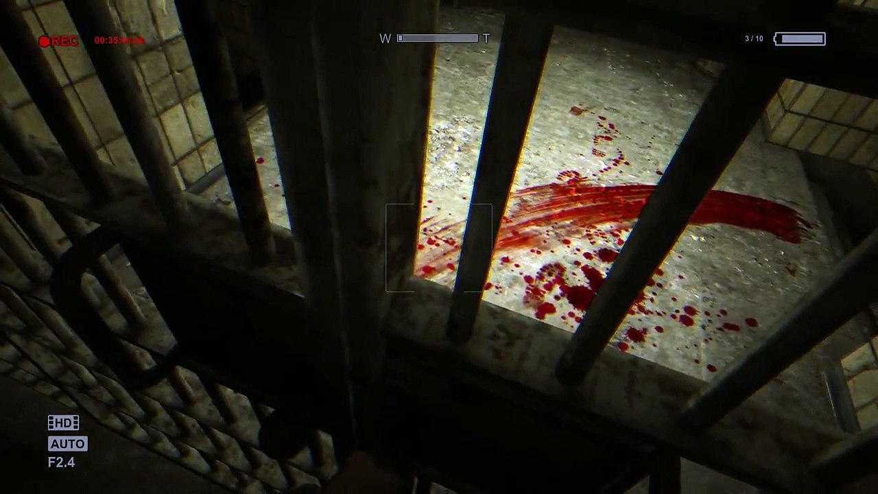 Outlast თამაშის გასვლა ნაწილი 5 (ცოცხალი კომენტარებით) D პუნქტში,აბაზანის გავლით