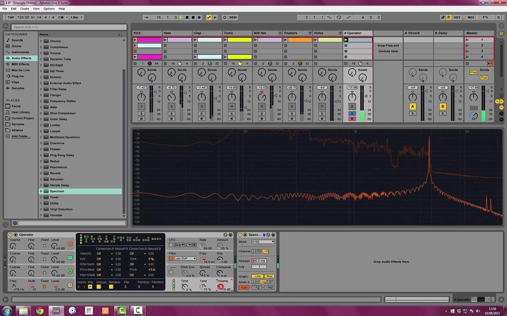 ⁣Electronic Music Production with Ableton 1.8. Filters and Spectrum