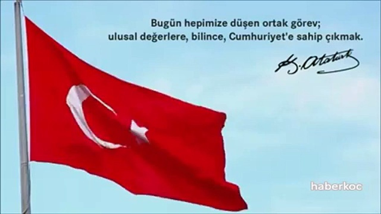 En güzel bayrak videosu