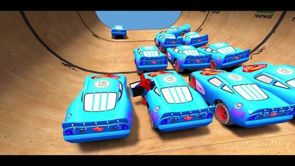 [ EPIC SMASH PARTY ] SPIDERMAN will smash Custom Superman McQueen Cars ! 1080p