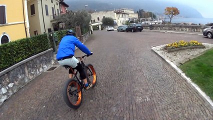 Extreme bike Team Garda Lake 4 La centrale Gargnano Salò.movie