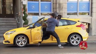 EXTREMELY FUNNY Best For Laughs Gags with Ford Focus !
